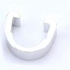 BESPORTBLE 10Pcs Aluminum Alloy C Shaped Buckle Clips for Bike Cable Fixation Lightweight and Durable Line Clips for Road Mountain Bikes Silver view 3