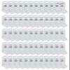 120 Pairs Of Yacht & Smith Men Wholesale Cotton Sport Athletic Mid Ankle Socks Bulk Case Pack Size 10-13 (White) view 1