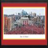 Kansas City Celebrates (2020 Super Bowl Victory) - 44x18-inch Double Mat, Deluxe Framed Picture by Blakeway Panoramas view 1