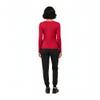 Natural Uniforms Women's Under Scrub Tee Crew Neck Long Sleeve T-Shirt (Red, X-Large) view 3