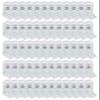 60 Pairs Of Yacht & Smith Men Wholesale Cotton Sport Athletic Mid Ankle Socks Bulk Case Pack Size 10-13 (White) view 1