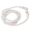 Timesuper Artificial Pearls Long Chain Charm Sweater Necklace Women Clothing Accessories Jewelry,Double Layer view 2