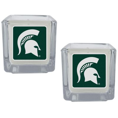 NCAA Siskiyou Sports Fan Shop Michigan State Spartans Graphics Candle Set One Size Team Color