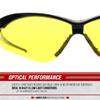 Glove Station Optic Max Safety Glasses for Men & Women, Anti-Fog & Scratch-Resistant Tactical Work Glasses  Eye Protection for Shooting, Hunting and Construction, Flexible Frame, 12 Pairs view 3