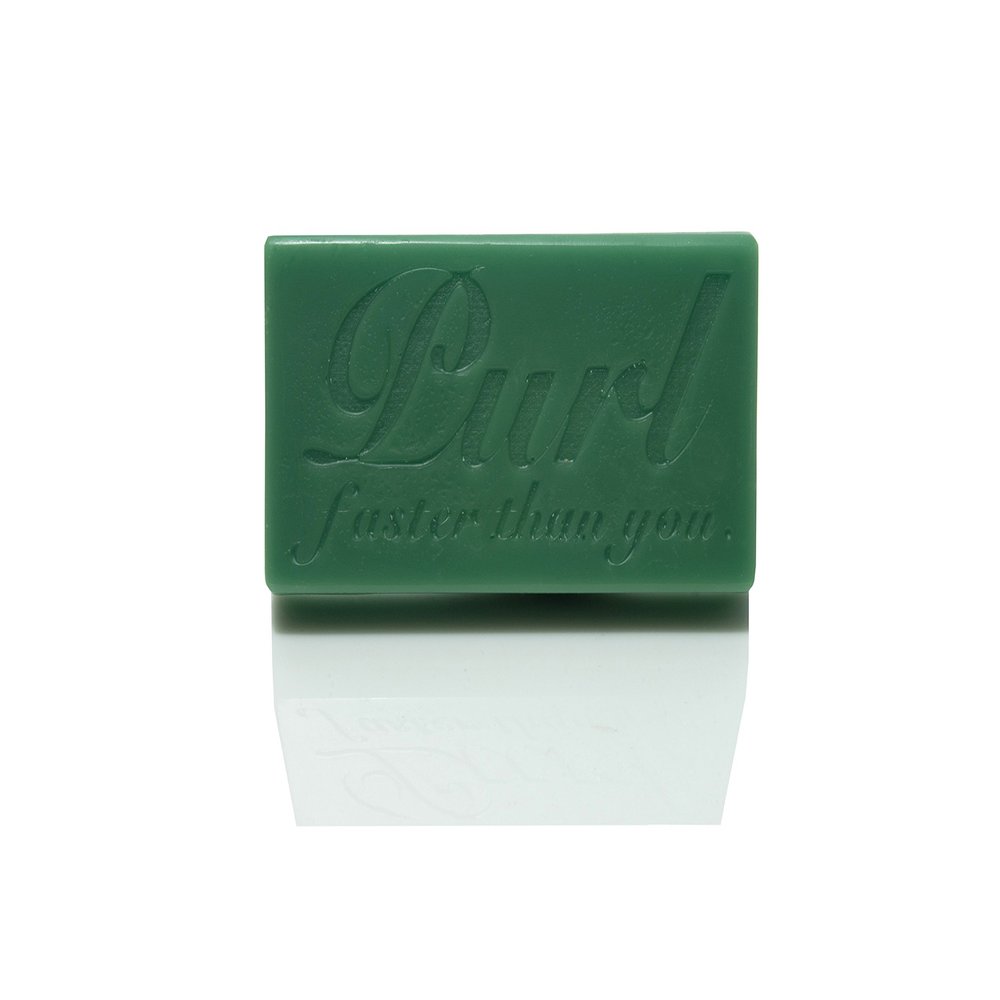 PURL - Green, 1lb Wax Brick - Sub Zero Ski and Snowboard Wax - Extreme Cold - Non Toxic - Biodegradable - No Fluoros & PFC-Free - For Snowboards & Skis