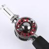 Automatic Fishing Line Spooler Machine, Portable Reel Winder Tool for Spinning, Baitcasting, and Low-Profile Reels, Adjustable Magnetic Knob and Star Shape Spanner, Black Metal view 3