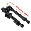 Unknown Outdoor Tactical QD Bipod Black Aluminum Bipod 6-9 Inches for Fast Expansion and Adjustable Stability view 4