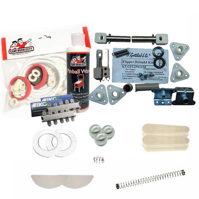 Game Room Guys 1976 Gottlieb Surf Champ Pinball White Premium Maintenance Kit