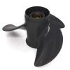 ARKDOZA Aluminum Outboard Boat Propeller for Honda Motor Engines 25-30HP,3 Blades,10 Spline Tooth 9 7/8x12 view 4