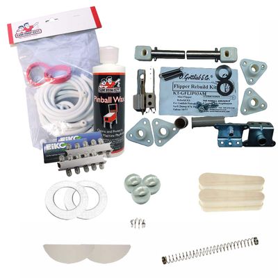 Game Room Guys 1976 Gottlieb Canada Dry Pinball White Premium Maintenance Kit