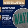 Barnesmith Wayne State University Warriors Hooded Sweatshirt, Heritage, Charcoal Grey, Small view 3