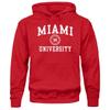 Barnesmith Miami University Redhawks Hooded Sweatshirt, Heritage, Red, Small view 1