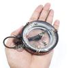 AV Solid Glass Pocket Compass Nautical Navigation Marine Tool Silver/Chrome for Grand Parents Hiking/Camping view 1