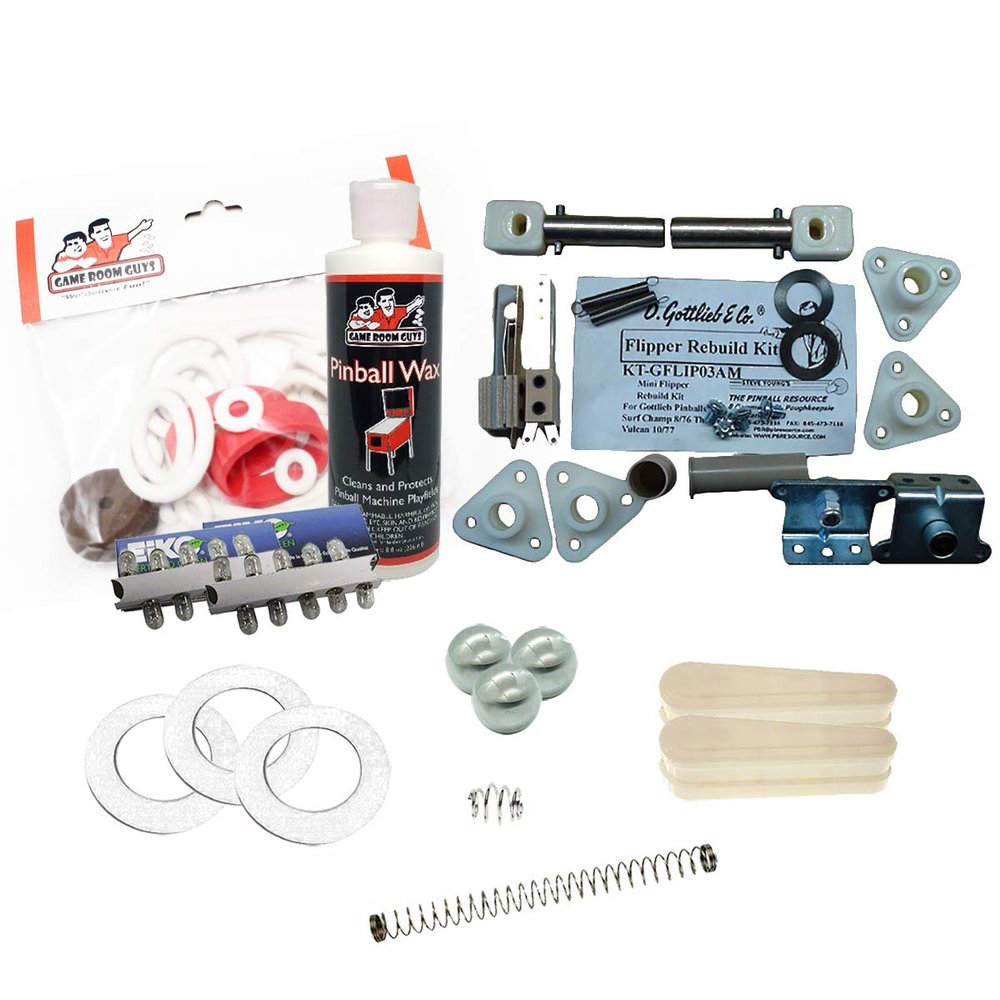 Game Room Guys 1977 Gottlieb Centigrade 37 Pinball White Premium Maintenance Kit