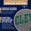Barnesmith Cleveland State University Vikings Hooded Sweatshirt, Heritage, Charcoal Grey, Small view 4