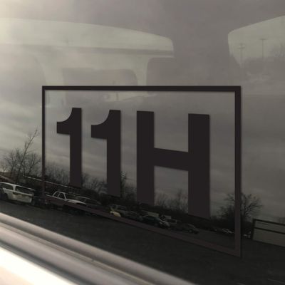 Army MOS 11H Heavy Infantry 10 Pack 3x5 Black Window Decal Lifetime Replacement Heavy Duty Die Cut Vinyl Veteran Bumper Sticker Rain, Fade and Scratch Resistant