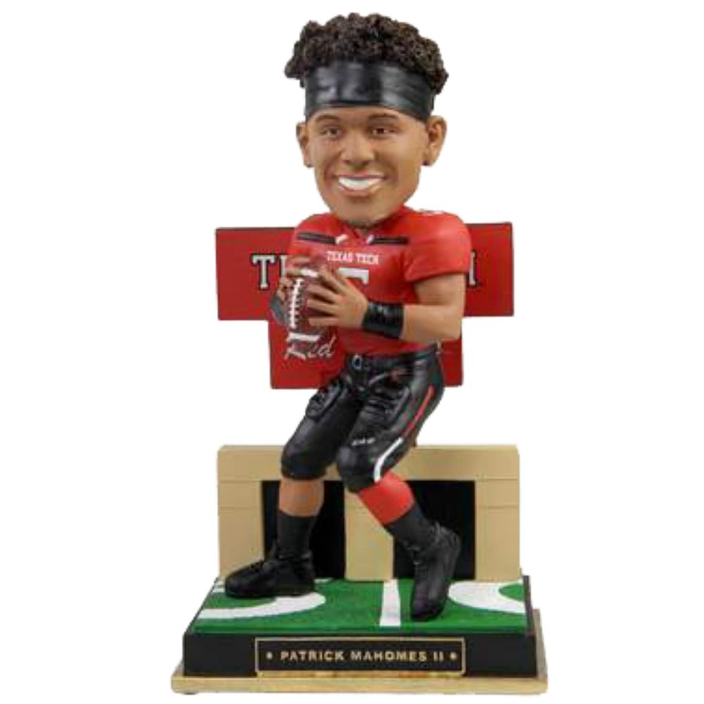FOCO Patrick Mahomes Texas Tech Red Raiders Gates Series Bobblehead