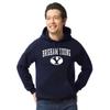 Barnesmith Brigham Young University Cougars Hooded Sweatshirt, Heritage, Navy, Small view 2