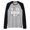 Joe Biden for President 2020 Men Women Kids Vote Joe Biden Raglan Baseball Tee view 1