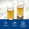 Villeroy & Boch New Moon Set, 4 Pieces, Elegant, Modern Sloping Long Drink, Crystal Glass, Transparent, Dishwasher Safe view 2