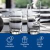 Villeroy & Boch New Moon Set, 4 Pieces, Elegant, Modern Sloping Long Drink, Crystal Glass, Transparent, Dishwasher Safe view 4
