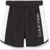 Calvin Klein Girls' Performance Running Shorts, Quick-Drying Mesh, Elastic Waistband & Pull-On Style, Black Tulip, 8-10 view 1