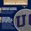Barnesmith University of California, Santa Barbara Gauchos Hooded Sweatshirt, Heritage, Charcoal Grey, Medium view 4