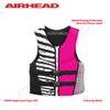 Airhead Women's Wicked Neolite Kwik-Dry Flex Life Vest, US Coast Guard Approved, Hot Pink, Medium view 2