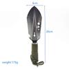 Sirius Survival Multipurpose Hand Shovel - 7 in 1 Military Style Shovel - Great for Camping, Survival 7 Hunting view 4