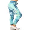 Leggings Depot JGAX-R984-1X Arctic Tie Dye Print Jogger Pants w/Pockets, 1X Plus view 1