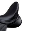 Crosby Dressage Adj Knee Block Saddle, Black, 17" view 4