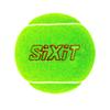 SiXiT Heavy Rubber Cricket Tennis Ball (Green, m) - Pack of 6 view 2