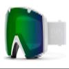 Smith I/O Snow Goggles White Vapor/ChromaPop Everyday Green Mirror view 1