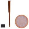 FOXPRO Honey Pot Crystal Call for Turkey Hunting Honey Locust Wood Pot and One-Piece Ipe Striker view 4