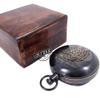 AV Victorian Style Push Knob Clock Compass with Box Wooden Handmade Antique Finish Marine Item view 1