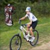 JPOJPO Womens Cycling Jersey Short Sleeve, Ladies Mountain Bike Shirts Bicycle Clothes Outfit Top for Cyclist Biking Cycle Riding Dirt Road BMX MTB Running Workout Sports, Rose Skull XL view 2