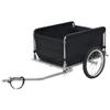 Tidyard Bike Trailer, Black and Yellow Steel Frame, 143.3 lb Capacity, Waterproof Polyester Fabric, Foldable Drawbar, for Local Commutes and Long-Distance Tours view 3