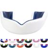 Oral Mart White/Navy Blue Kids Mouthguard for Sports - Youth Mouthguard for Karate, Football, Martial Arts, Taekwondo, Boxing, Rugby, BJJ, Muay Thai, Soccer, Hockey (with Free Case) view 1