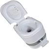 HTTMT- Portable Toilet 24L 6 Gallon Flush Travel Camping Outdoor/Indoor Commode Potty [P/N: ET-TOILET002-24L] view 1