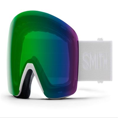 Smith Skyline Snow Goggles White Vapor/ChromaPop Everyday Green Mirror