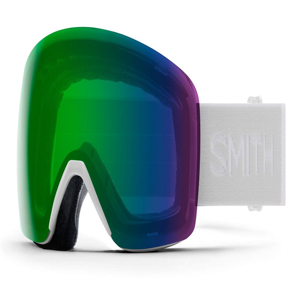Smith Skyline Snow Goggles White Vapor/ChromaPop Everyday Green Mirror