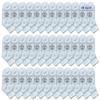36 Pairs Of Yacht & Smith Wholesale Bulk Womens Mid Ankle Socks, Cotton Sport Athletic Socks - Size 9-11 (White) view 1