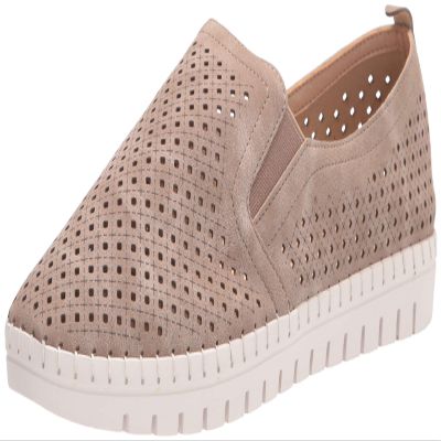 Easy Street womens Sneaker,Natural,11 W US