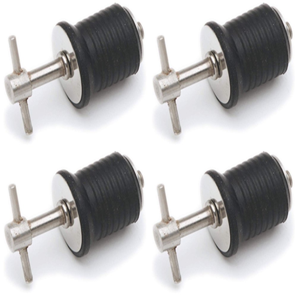 SeaSense Stainless Steel Drain Twist Plug (1- Inch) (Fur k)