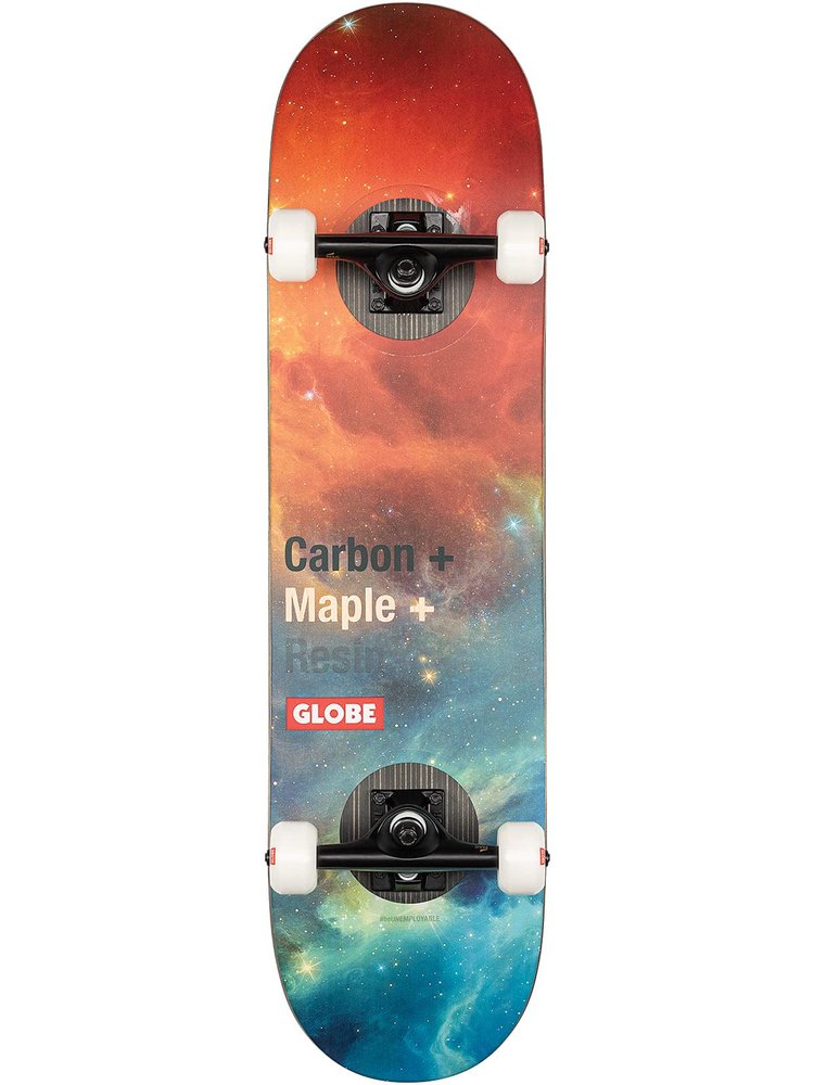 Globe G3 Bar Complete Skateboard,Impact/Nebula,31.87" L X 8.12" W - 14.25" WB