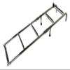 MARINE CITY Foldable Boarding Ladder, 304 Stainless Steel, Non-Skid Steps, Rust-Resistant, Ideal for Boats, Ships and Marines (2+3 Steps) view 1