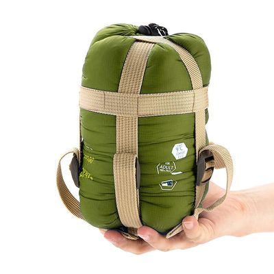 ECOOPRO Portable, Waterproof, Lightweight Sleeping Bag with Compression Sack - For Camping, Backpacking & Hiking