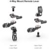 Funn UpDown Mountain Bike Dropper Seatpost 4 Way Mount CNC Remote Lever kit fits Both External and Internal Routing droppers, Smooth Action Easy-to-Use (Turquoise) view 3