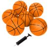 29.5" Size 7 Regulation Size Basketballs - Set of 6 Orange with Pump by Trademark Innovations view 1