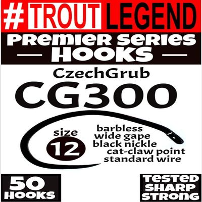Troutlegend CG CzechGrub Hook (16)